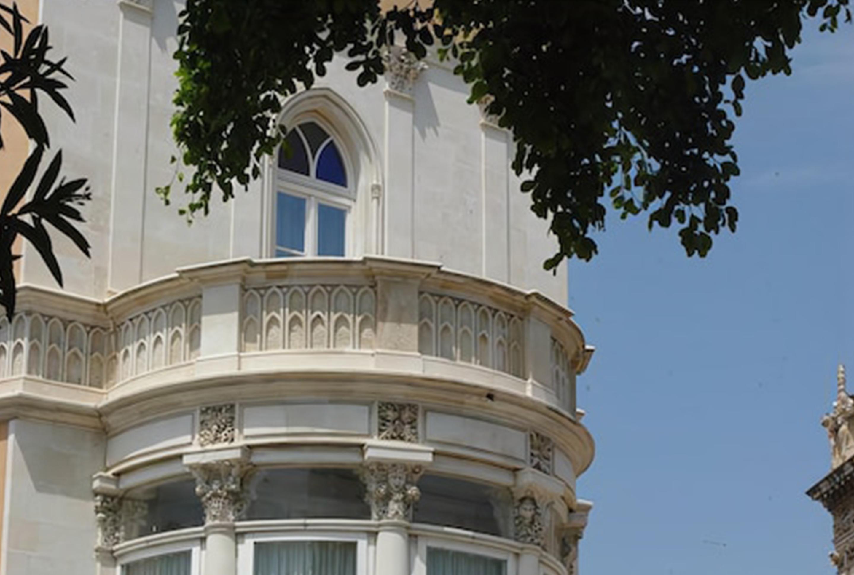 Grand Hotel Ortigia Syracuse Esterno foto The balcony of the house