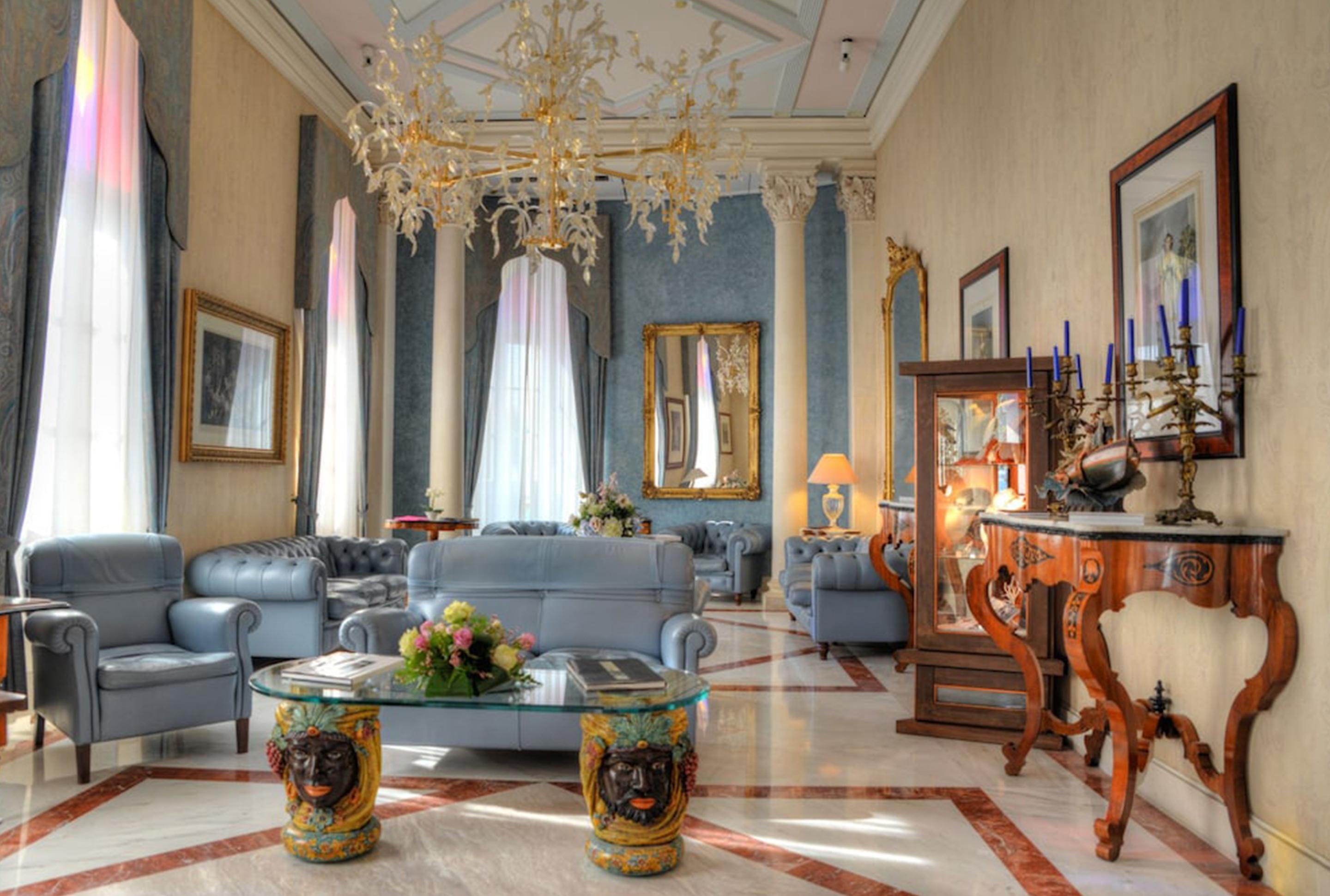 Grand Hotel Ortigia Syracuse Esterno foto The lobby