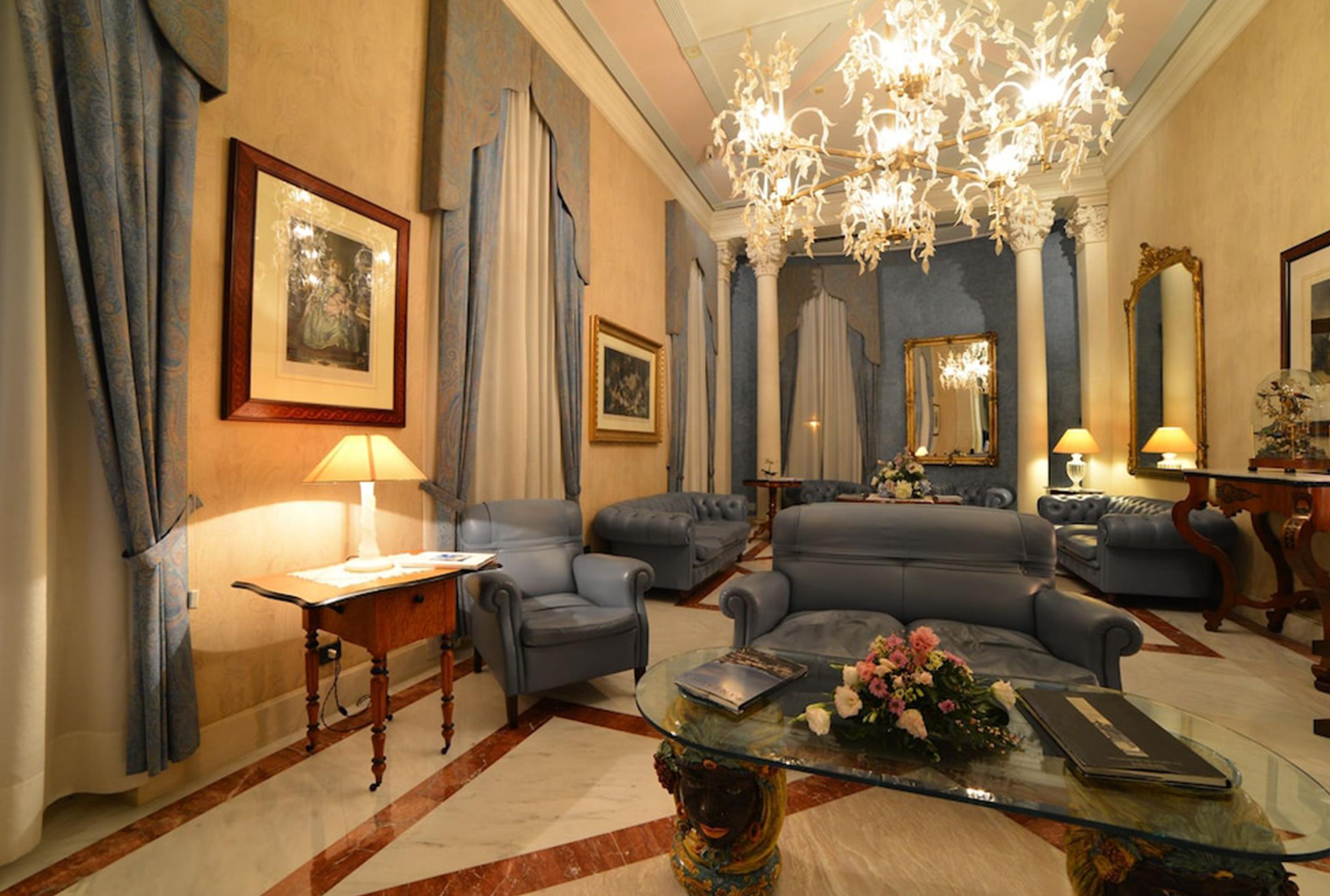 Grand Hotel Ortigia Syracuse Esterno foto The lobby
