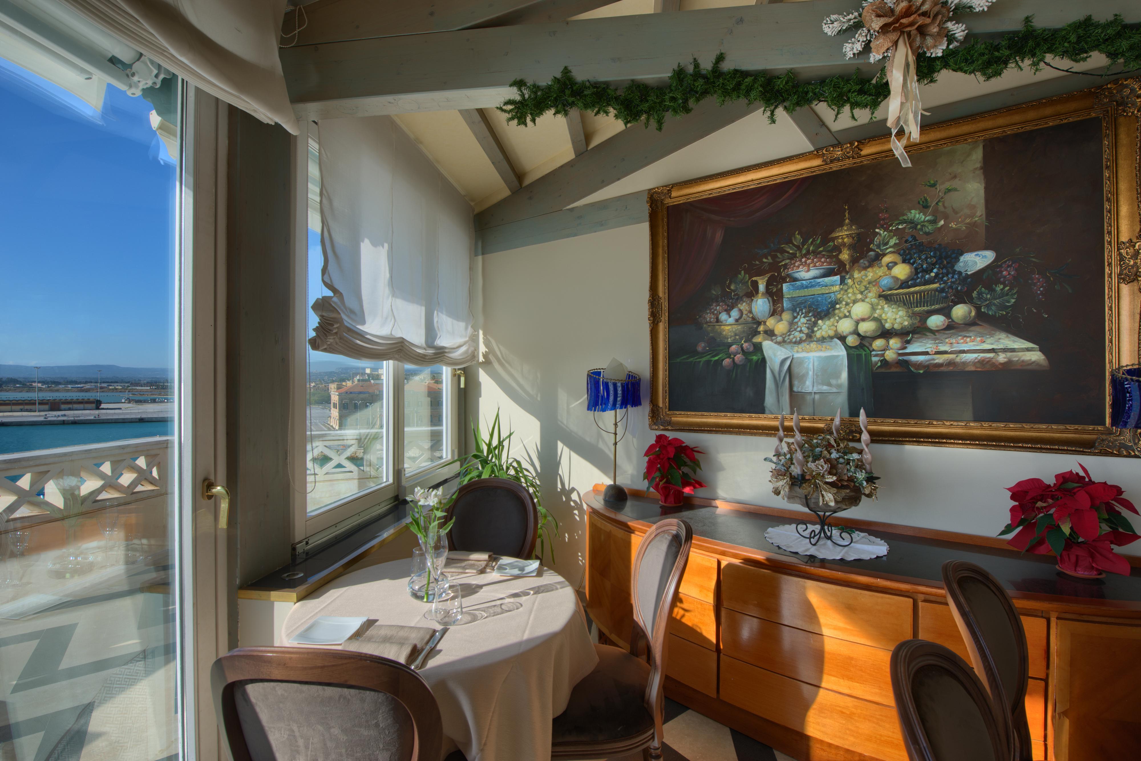 Grand Hotel Ortigia Syracuse Esterno foto The dining room