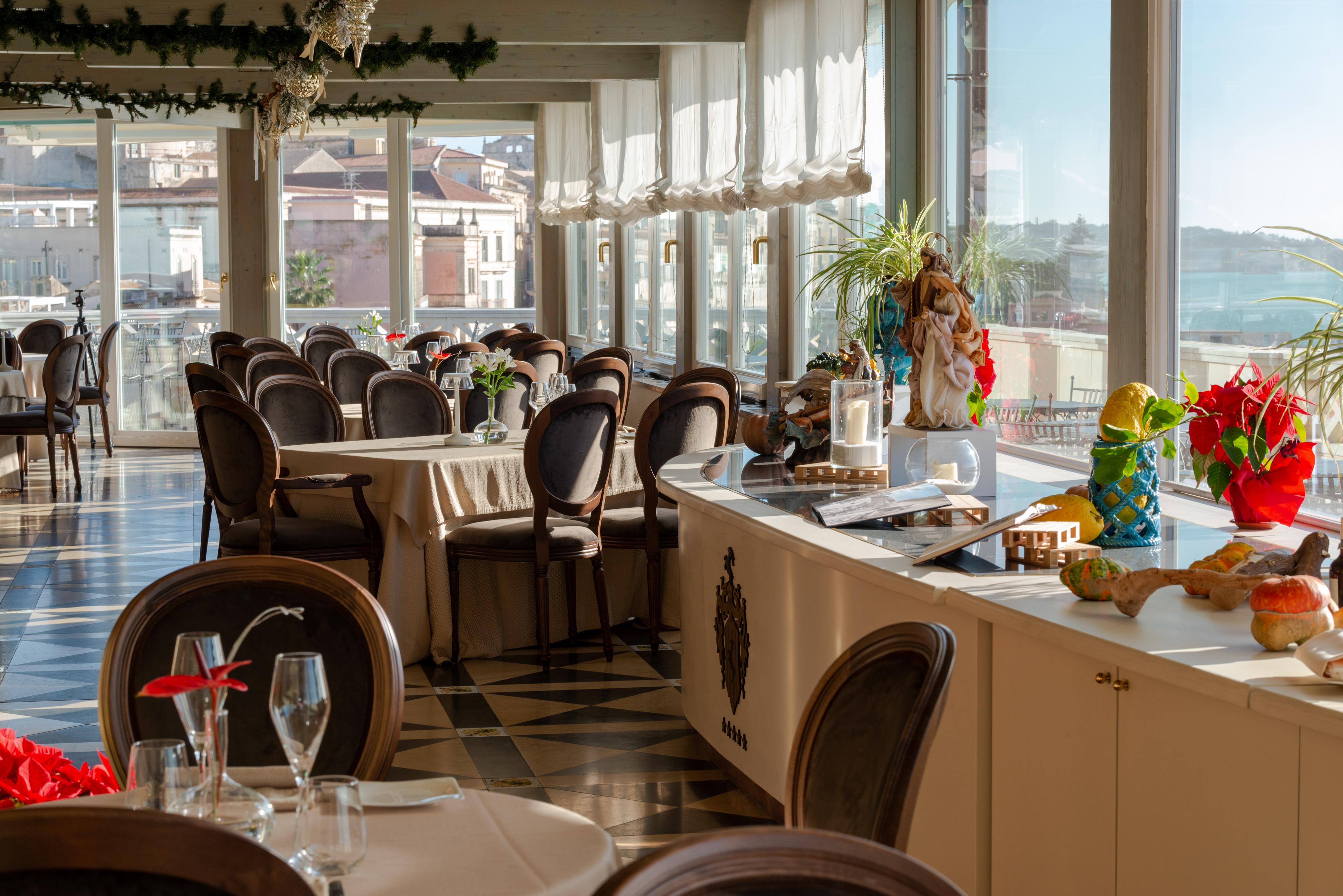 Grand Hotel Ortigia Syracuse Esterno foto Restaurant
