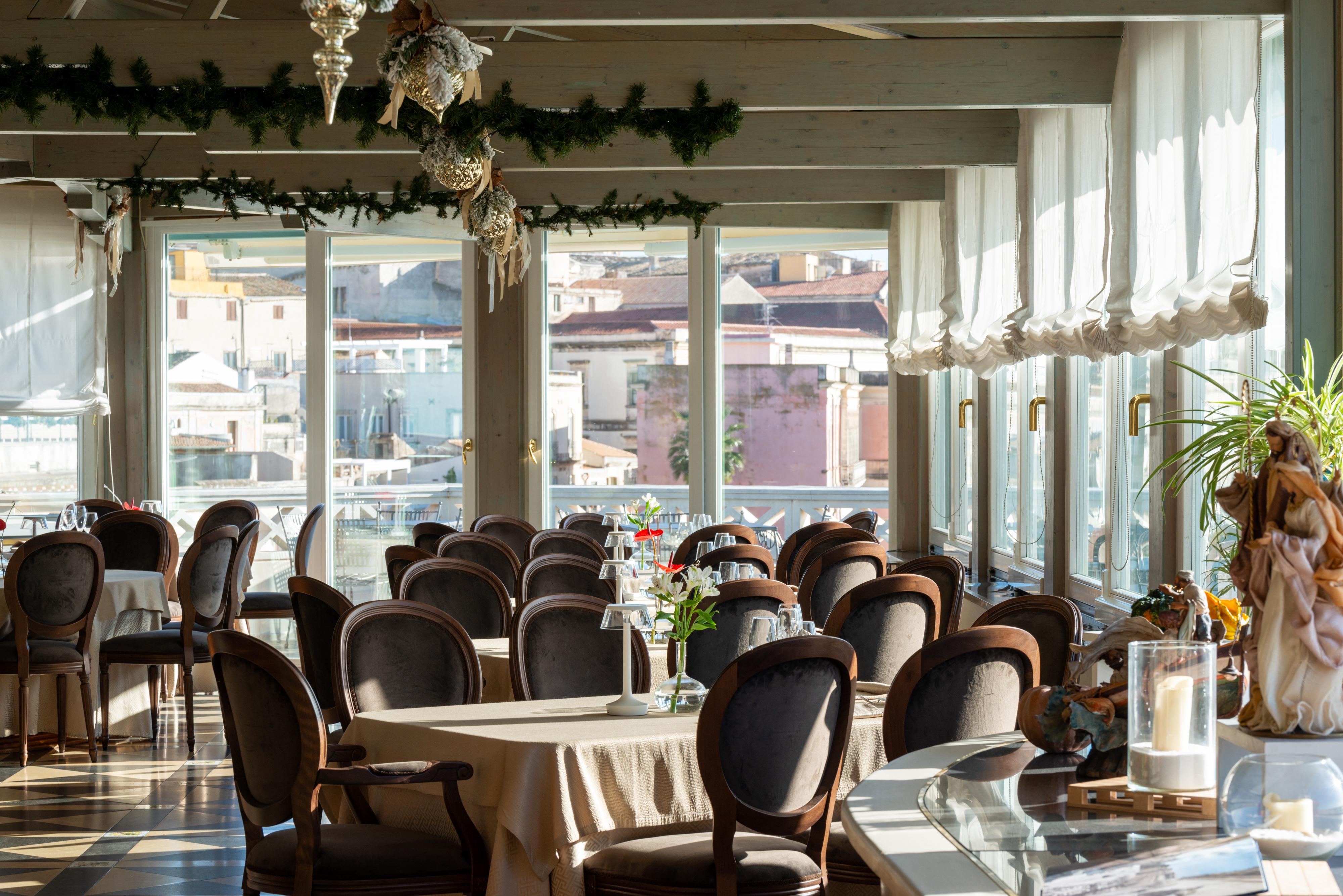 Grand Hotel Ortigia Syracuse Esterno foto Restaurant