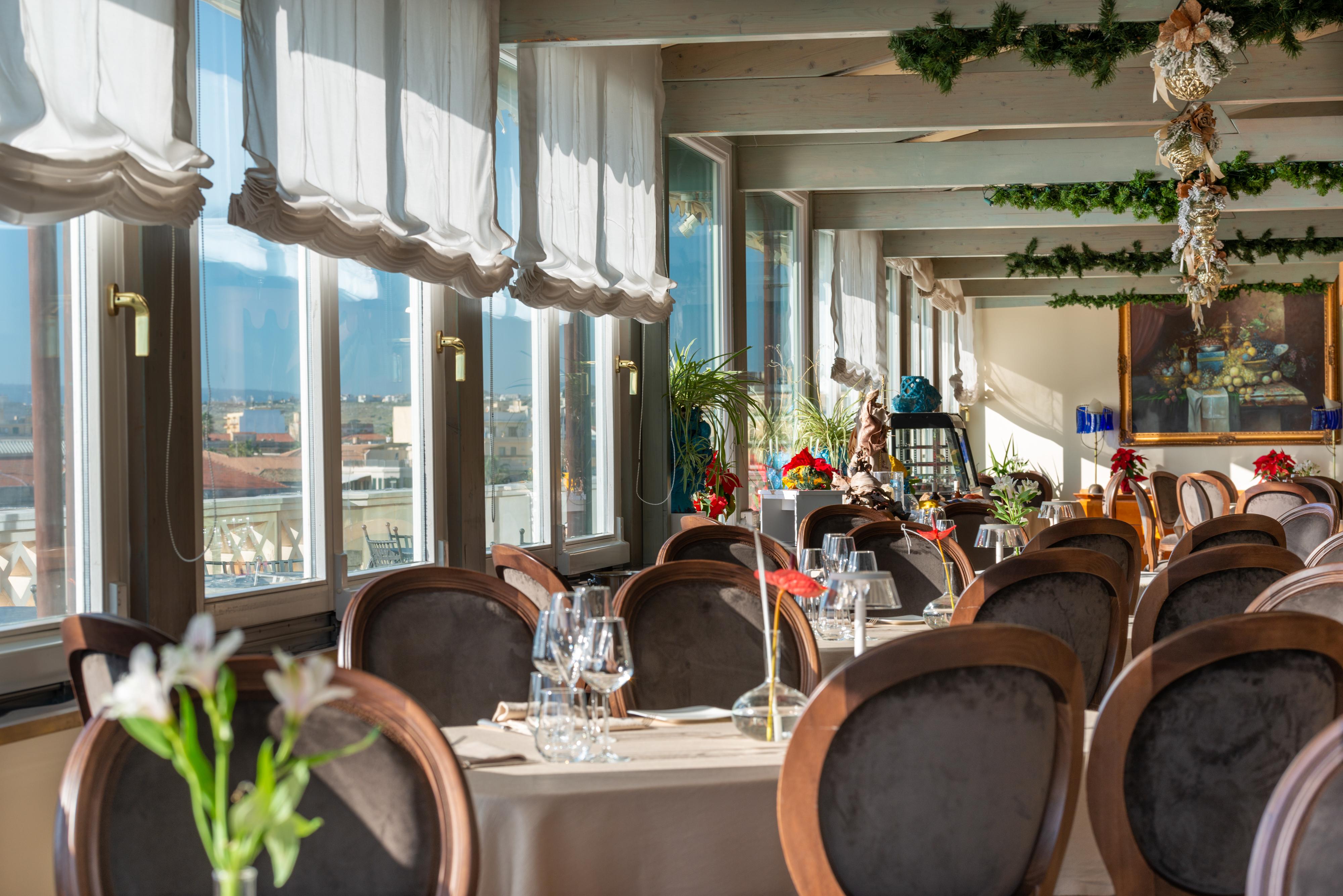 Grand Hotel Ortigia Syracuse Esterno foto Restaurant